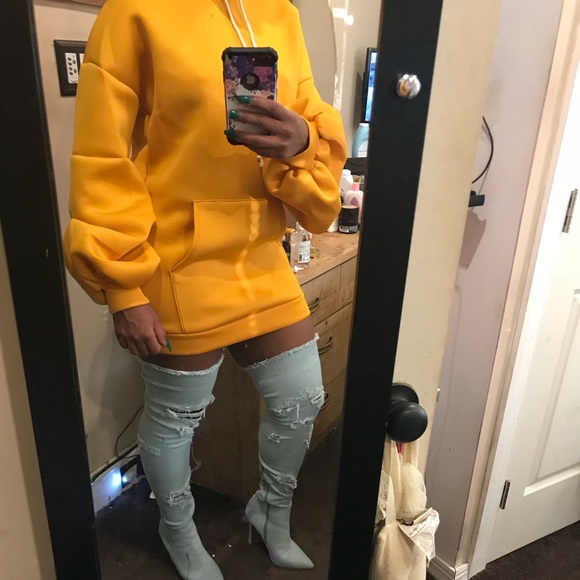 Oversized hoodie dress - Picture 4 of 6